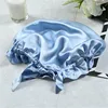 2018 Factory wholesale comfortable sleep cap satin hair bonnet
