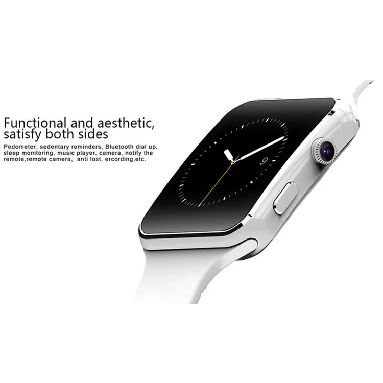 smart watch x6 for ios and android