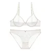 Women Brassiere Sexy Bra And Panties Transparent Lace Bra Underwear Sets Transparent Bra Panty