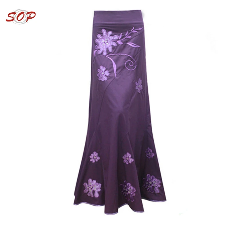 Purple Latest Maxi Skirt Long Floral Skirt Maxi Skirt Design Buy Latest Long Skirt Design 9834