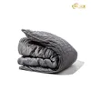 Adult weighted deluxe comforter blanket and removable cover therapy for anxiety