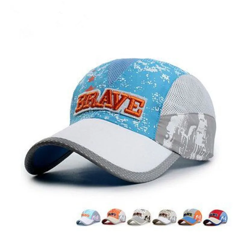 new children s outdoor quick drying mesh hat travel portable Benn casquette baseball cap 50