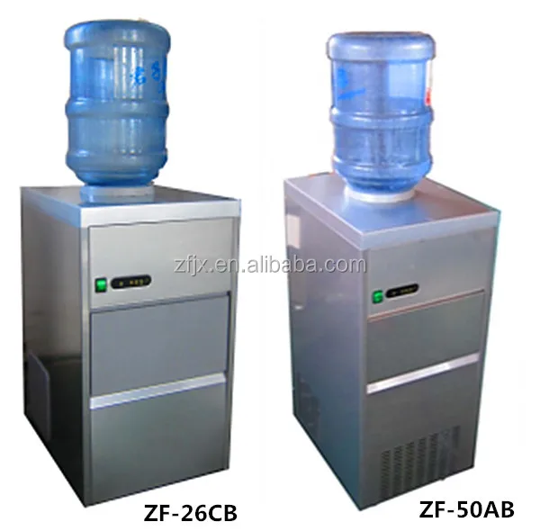 bottled water dispenser with ice maker