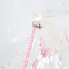 Beautiful pet toy ring a paper bell baby cat heart fairy wand tassel pet supplies