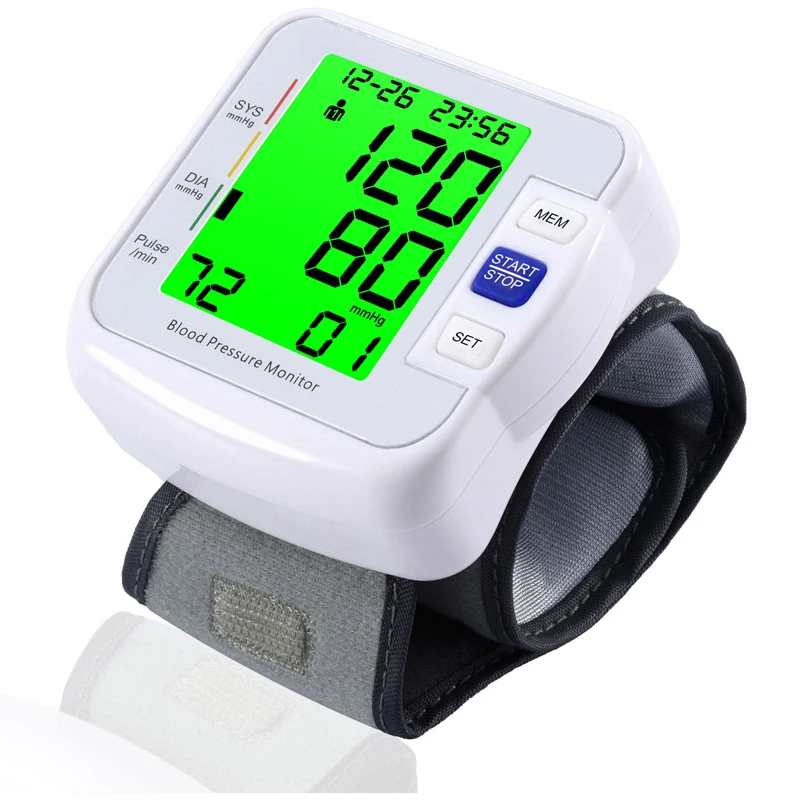 Professional Wrist Tech Blood Pressure Watch Talking Mode Best Blood ...