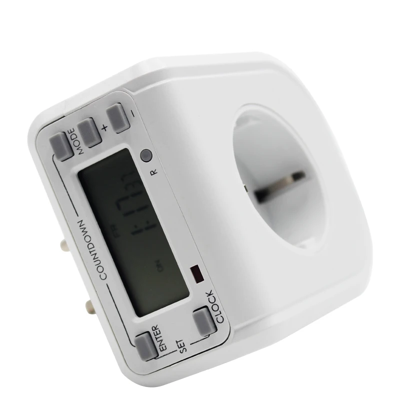 Etg68a Germany 7 Days Weekly Programmable Automatic Digital Timer Plug