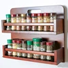 Multi-layer counted test tube spice rack
