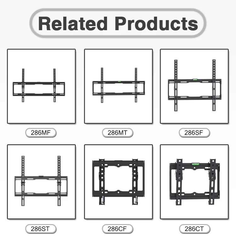 Sliding Removable TV Mounting Bracket for 32-60 Inch Tvs