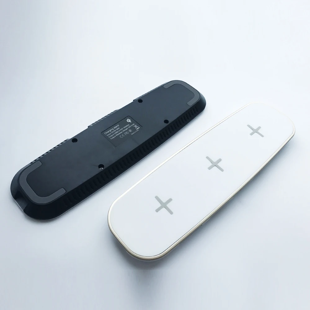 2018 New 3in 1 Qi portable charger wireless charging phone pad for iPhone X