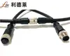 M12 A B D coding cable solder assembly type 3p 4p 5p 8p 12p 17p M12 sensor connector M12 male and female connector