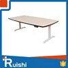 Smart electric lift adjustable dining table