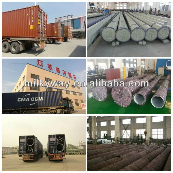 high mast light pole  