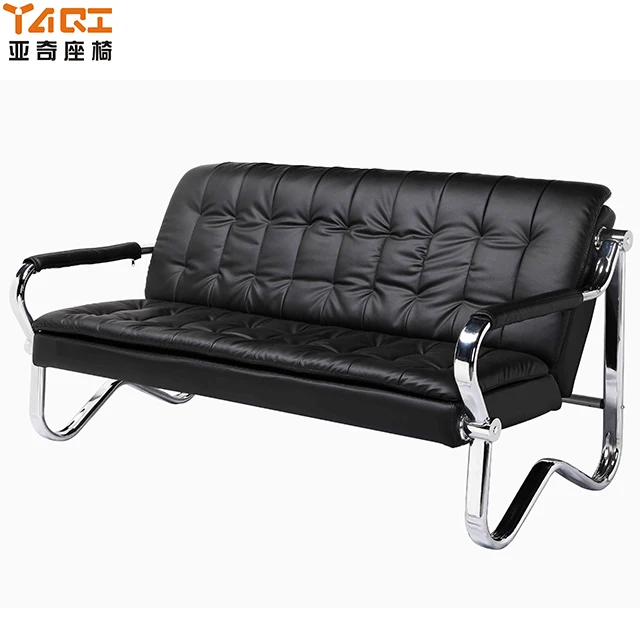 Metal Frame Office Sofa Furniture Leather Ya Metal Frame Office Sofa Furniture