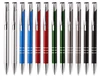 Custom Colorful Metal Ballpoint Pen With Laser Logo For Promotional Office Usage