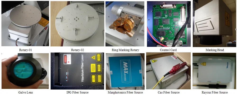 Enclosed Fiber Laser Marking Machine for Non-transparent Materials