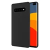 Soft TPU Bumper Cover Phone Case Matte Black Finish Slim Profile Shockproof Phone Protectors For Samsung Galaxy S10 Lite