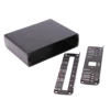 High quality 6063 alloy material extruded aluminum split body enclosure for diy electronic device