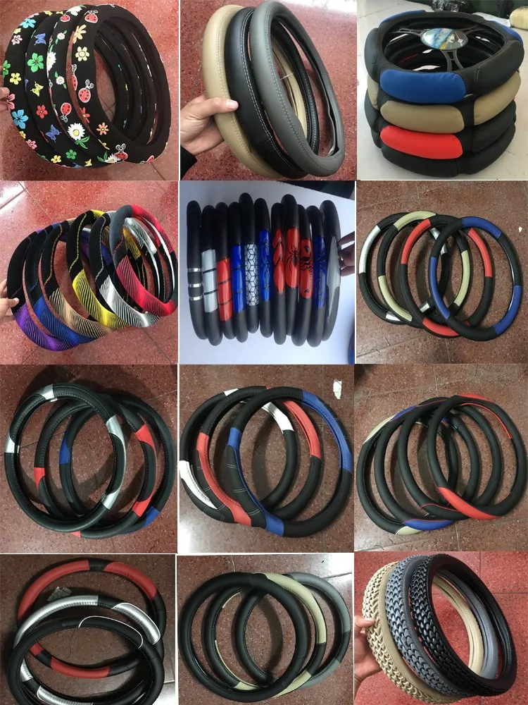 2017 Walmart Amazon Hot Sale Car Steering Wheel Cover Basketball