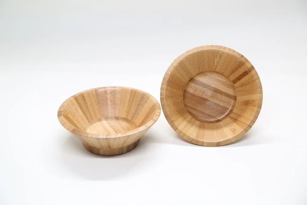 luxury bamboo fruit salad bowl