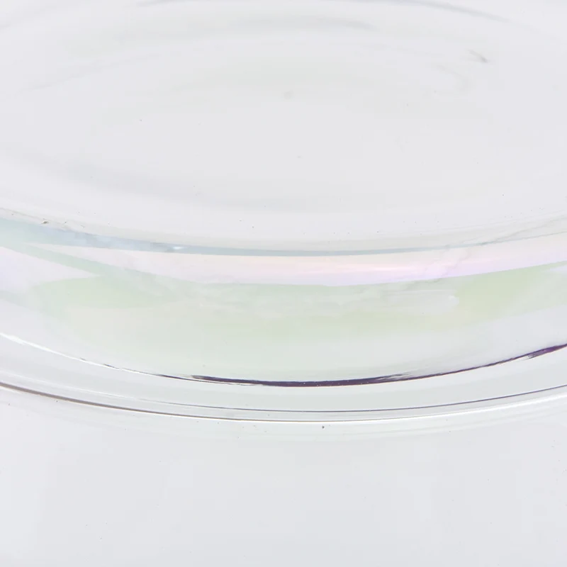 Clear candle vessel glass candle holder home deco