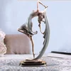 Resin handicraft European dance girl home decoration furnishing articles Creative couple gifts