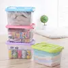 Superior quality useful household living room plastic totes clear storage cubes