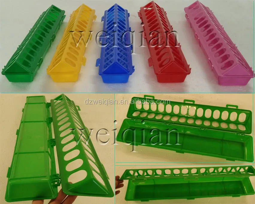 Plastic Chicken Long Feeding Trough Linear Feeder For Poults Buy