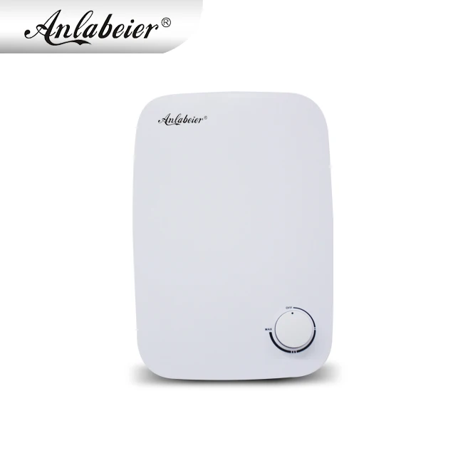 220v 3000w Anlabeier Hot Water Heater Tankless Portable Instant Electric Water Heater For Shower