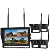 Truck/RV 4CH Quad 12V/32V 9" Reverse/Reversing Wireless Camera Kit