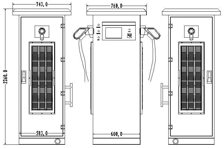 50kw CHAdeMO CCS EV Charging Station, View 50kw CHAdeMO CCS EV Charging