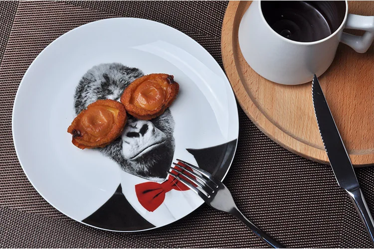 Food Face Dinner Plate China Tray Fresh Decor Dishes Plates China Food Tray Fresh Decor Dishes