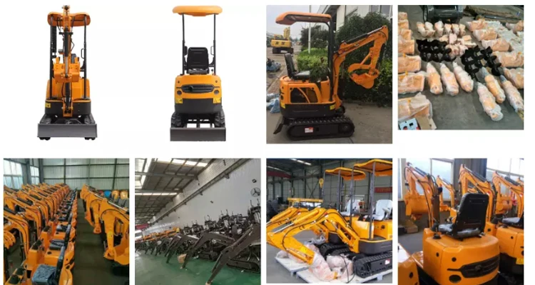 Xiniu Mini Excavator XN08 Rhinoceros Micro Excavator XN08 Trench Digger Mini Excavator 800Kg