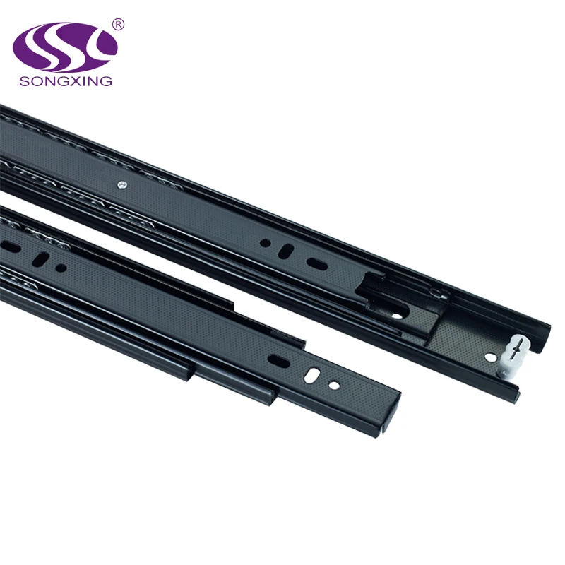 1 Pair - 500mm Soft Close Undermounting Drawer Runner Full Extension Runners //3D Slides