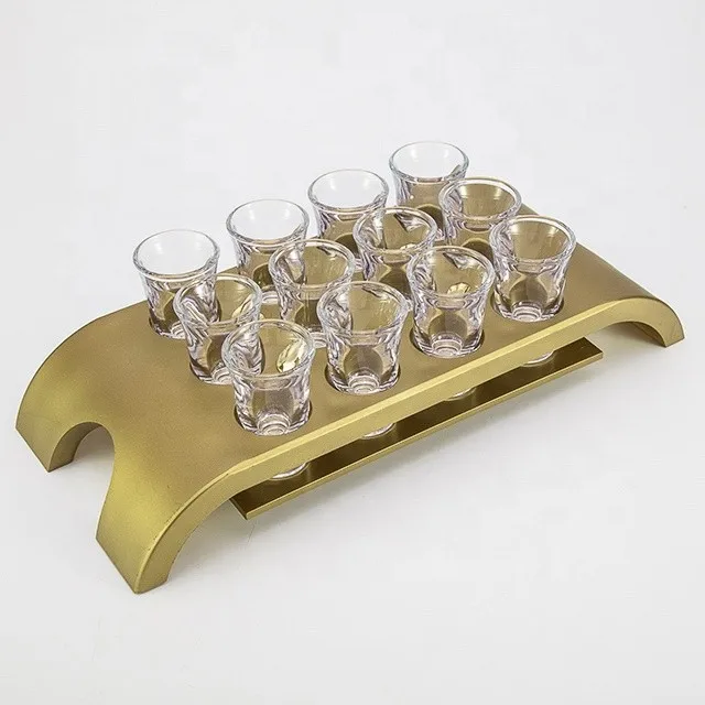 Acrylic Shot Glass Serving Tray With Pitcher Shot Glass Holder Buy