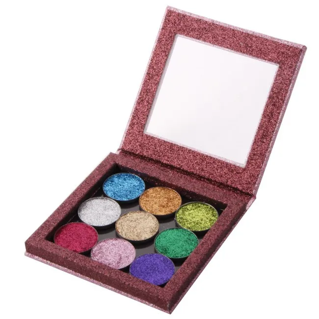 Best Pro Selling Red Empty Glitter Makeup Eyeshadow Palette Buy Red Empty Eyeshadow Palette