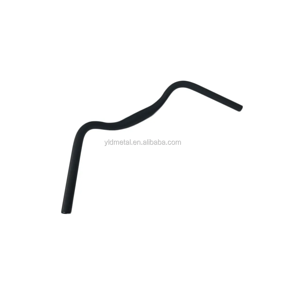 Custom Made Black Anodized 7075 Aluminum Alloy Tube Hydroforming