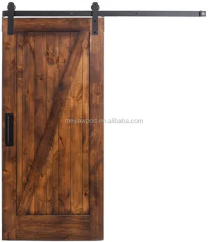 Rustica Simple Z Sliding Barn Door Slabs With Barn Door Hardware Buy Alder Wood Door Interior Solid Wooden Doors Interior Solid Pine Door Product On