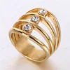 Wholesale jewelry Factory outlet Fashion Gold ring designs for girls YSS355