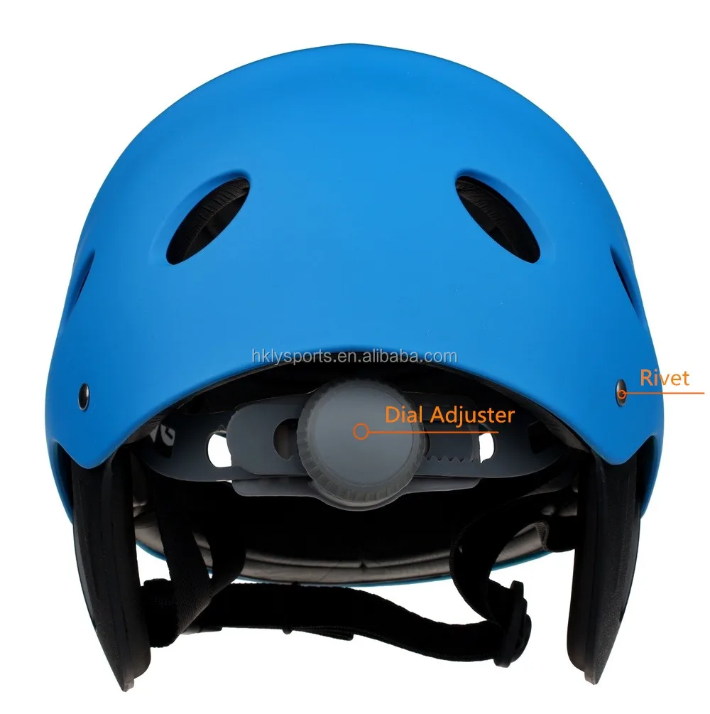 Ce Approved Inflatable Whitewater Raft Helmet Abs Shell Waterski Helmet