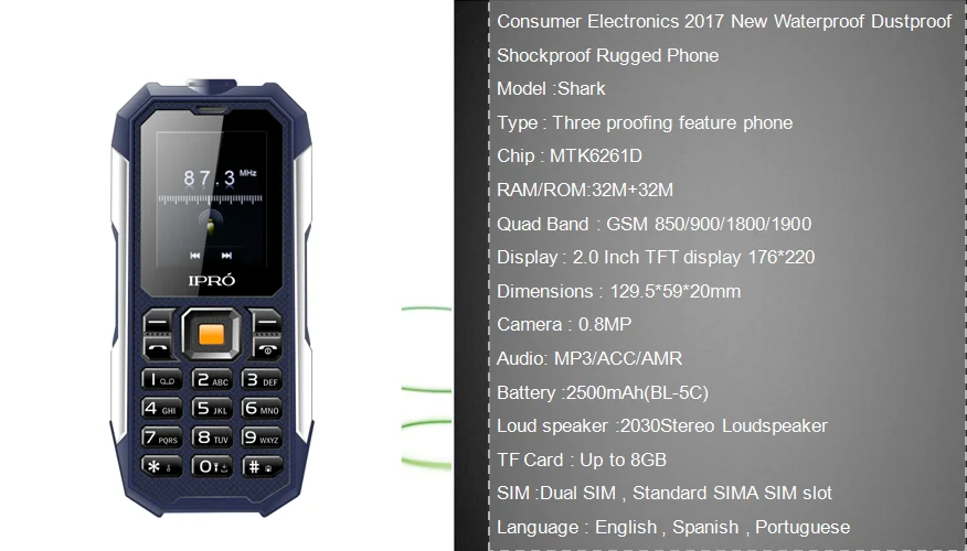 Waterproof Shockproof 2 0 2500mah Dual Sim Outdoor Rugged Feature Phone Cellular Handphone Buy Cellular Handphone Cellular Handphone Cellular Handphone Product On Alibaba Com