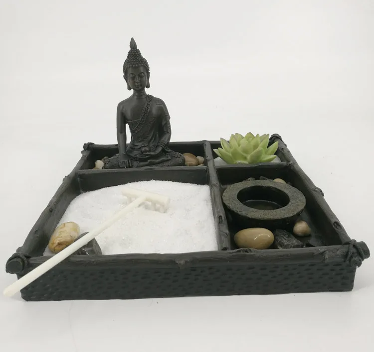 Mentally Relaxing Toys Mini Zen Gareden Buddha Zen Garden - Buy Mini ...