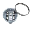 125Amp 4Jaws Single Phase Stainless Steel Square Base Electric Meter Socket, Superior Hot Sale Meter Box for energy meter