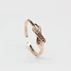 Cross pattern rose gold couple 925 silver adjustable that ring manufacturers custom