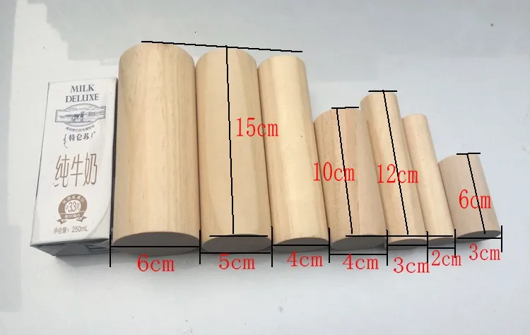Деревянный цилиндр для мебели