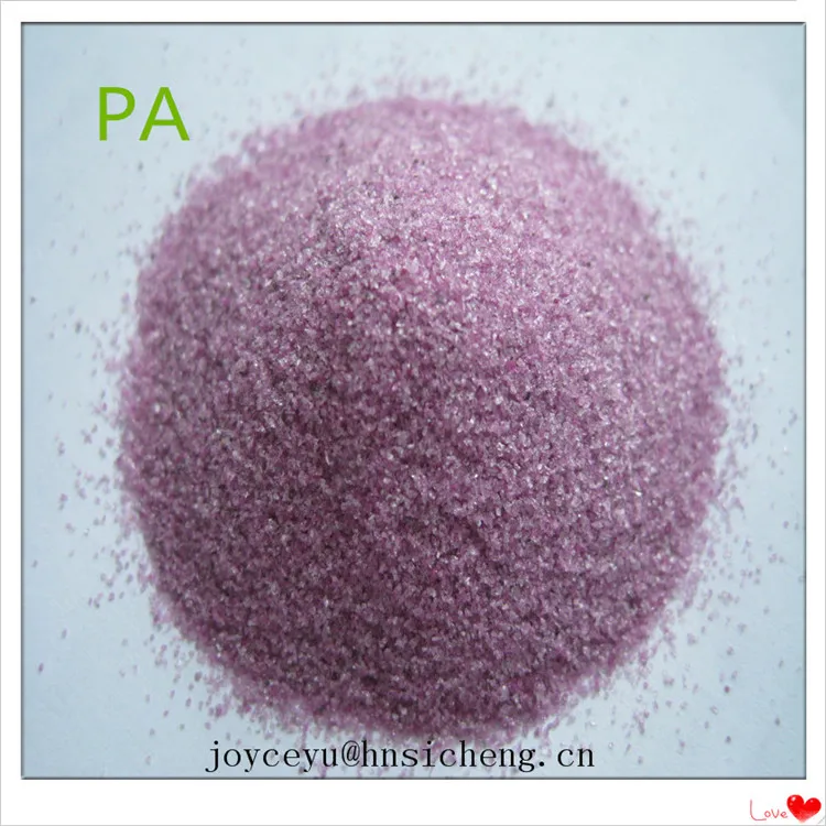 China supply F120 Chrome Fused alumina/pink fused alumina abrasive powder