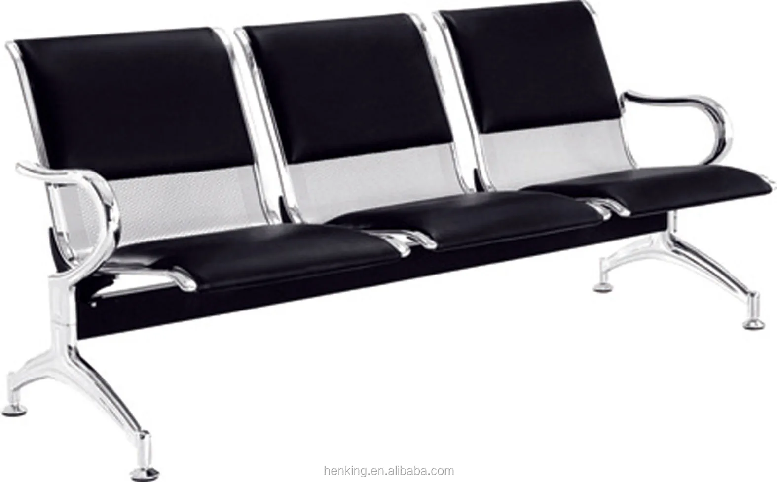 steel requirement material Waiting Airport 3p Chair Room Steel Metal Seater 3 (h303