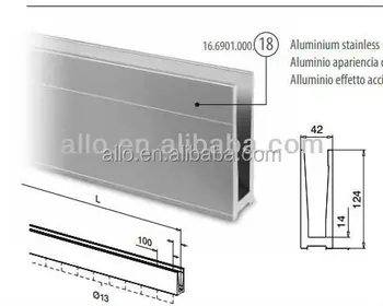 Aluminium balustrade system
