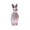 Holiday decoration gift glazed ceramic easter rabbit craft decor rabbit sculpture