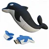 soft PVC fish shape usb flash drive dolphin usb memory disk u disk