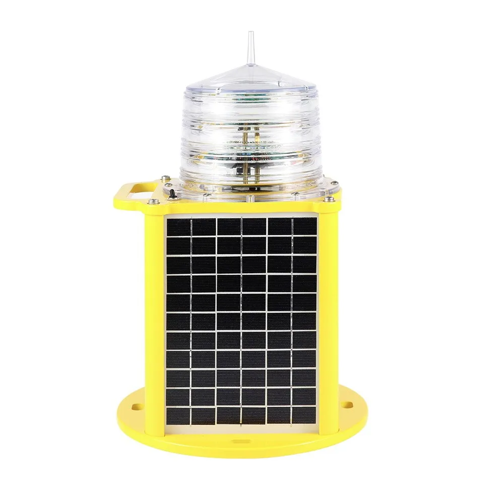 Iala Integrated Solar Buoy Light / Ip68 Marine Lantern / Navigation